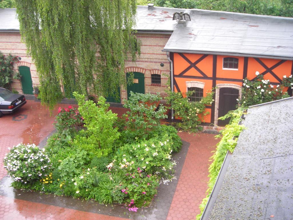 Ferienwohnung Auf Ehem. Alten Bauernhof Liebenwalde Exteriör bild